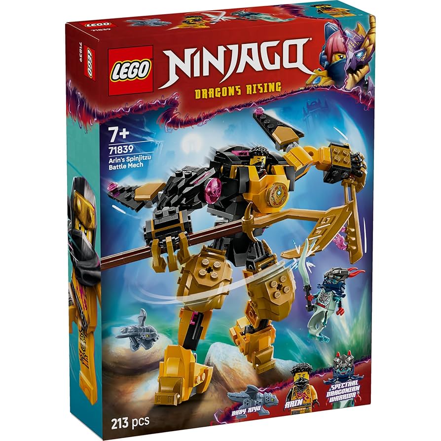 Amazon.co.jp: LEGO 71839 Ninjago Erin's Spin Mechanism Suit